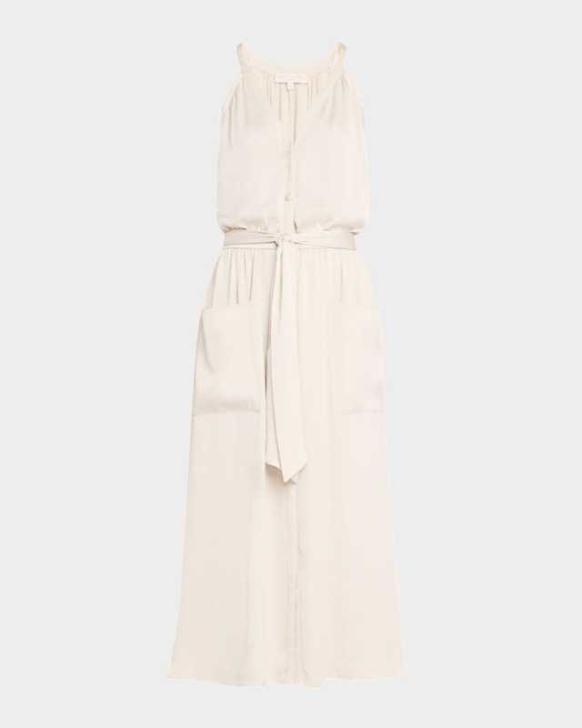 Amelia Belted Midi Skirt